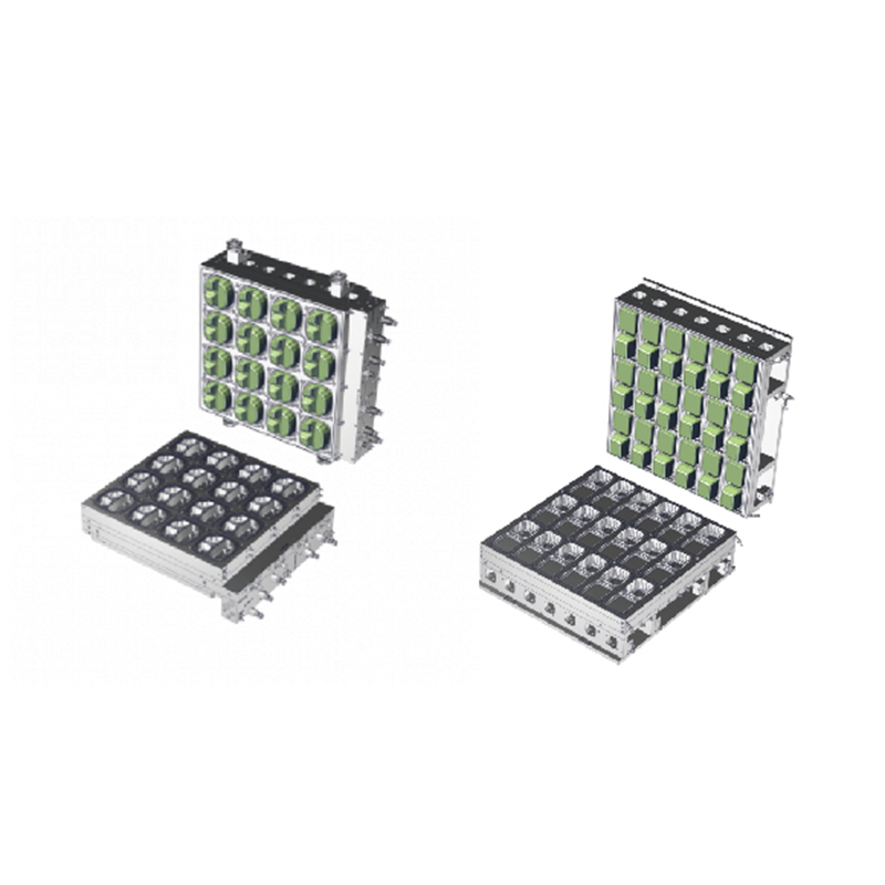 Stampo in alluminio a pressione positiva e negativa