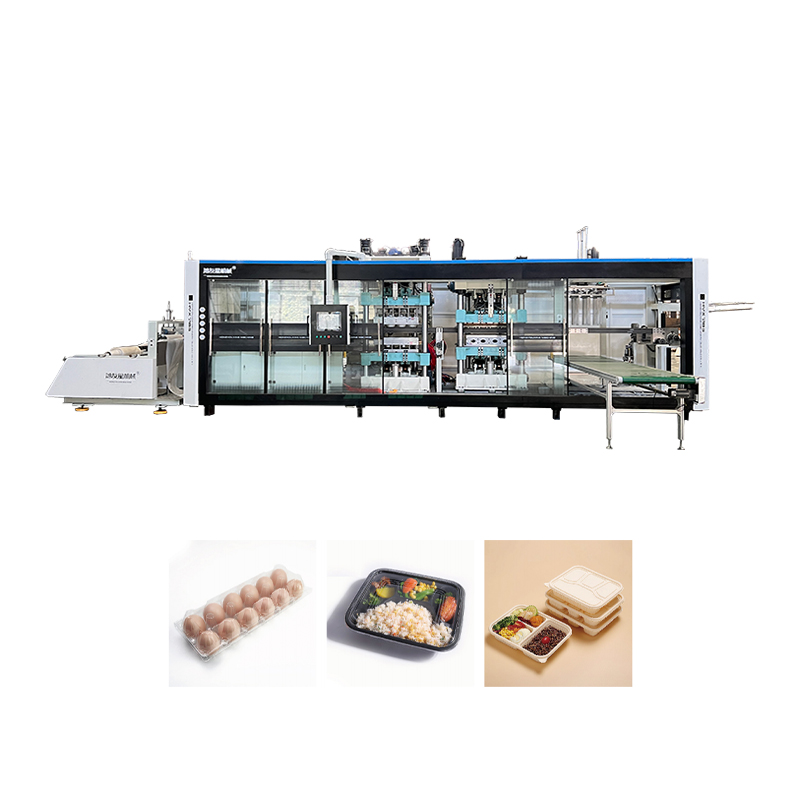 Hyx-7185 MACCHINA TERMOFORMING 3 Stazioni di pressione positiva e negativa completamente automatica