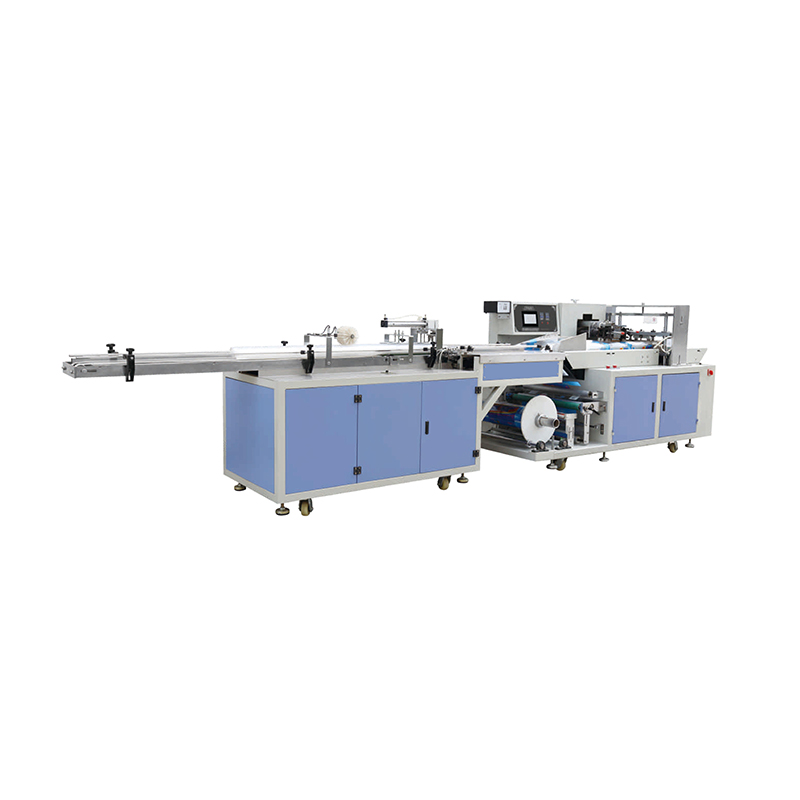 Macchina di imballaggio e imballaggio a flusso completamente automatico di plastica/carta