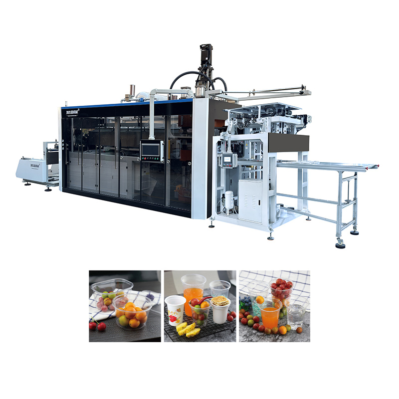 Thermoforming Machine used for vacuum and pressure forming